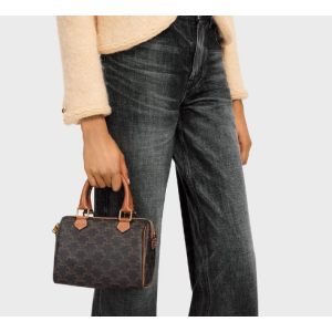 (국내배송) 셀린느 트리옹프 캔버스 스몰 보스턴 백