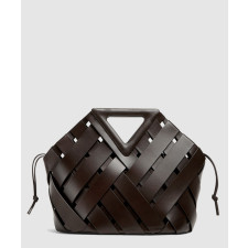 보테가베네타 포인트 트라이앵글 핸들백 658697