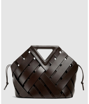 보테가베네타 포인트 트라이앵글 핸들백 658697