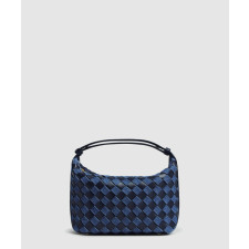 보테가베네타 네이비 인디고 미니 월리스 796393