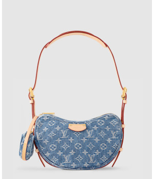 루이비통 크로와상 MM 데님 M46856