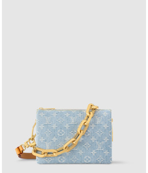 루이비통 쿠상 BB 데님 M11401