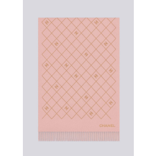 (국내배송) 샤넬 CC 다이아몬드 울 자카드 태슬 숄 머플러