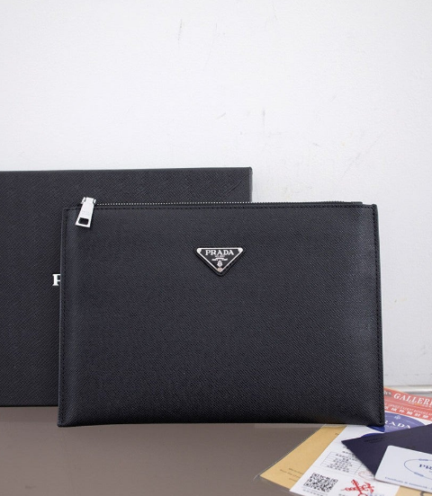 (국내배송) 프라다 남성 사피아노 클러치