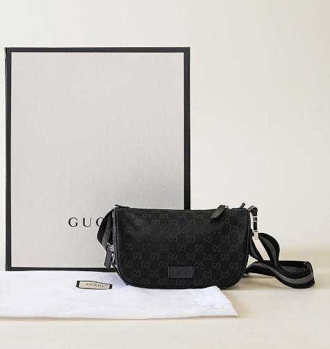 (국내배송) 구찌 GG 패브릭 웨이스트백