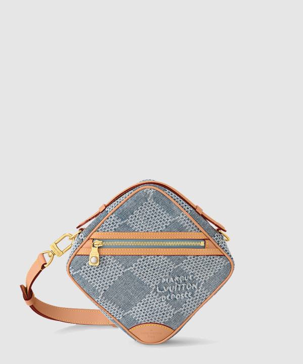 루이비통 체스 메신저 다미에 데님 N40706