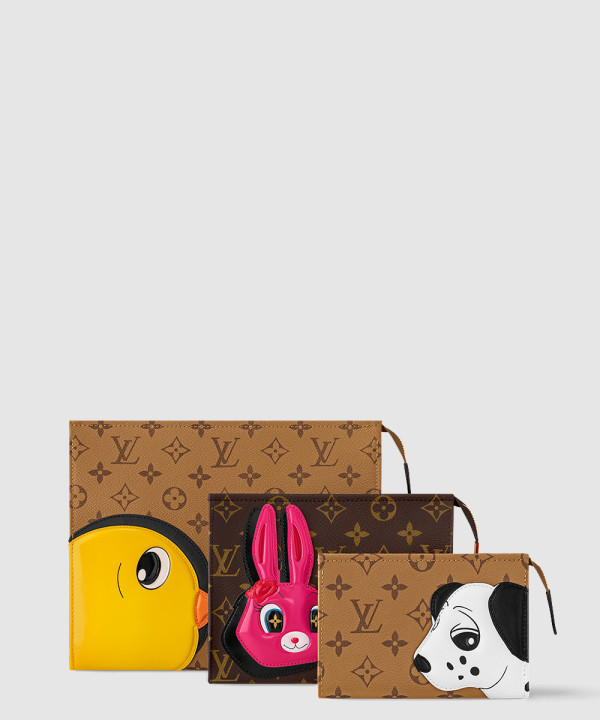 루이비통 트리오 토일렛 파우치 M11254