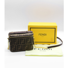 (국내배송) 펜디 배니티 FF 패턴 탑 핸들 미니 백