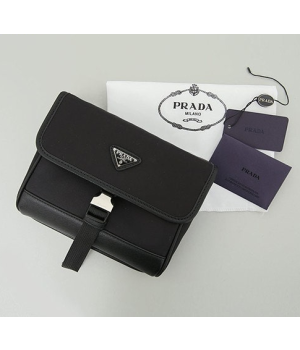 (국내배송) 프라다 88147 리나일론 사피아노 레더 폰 케이스 백