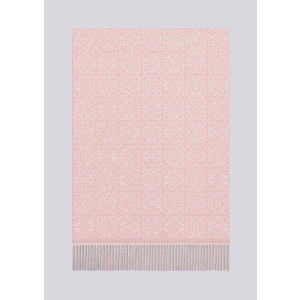 (국내배송) 로에베 아나그램 클래식 울 자카드 태슬 숄 머플러