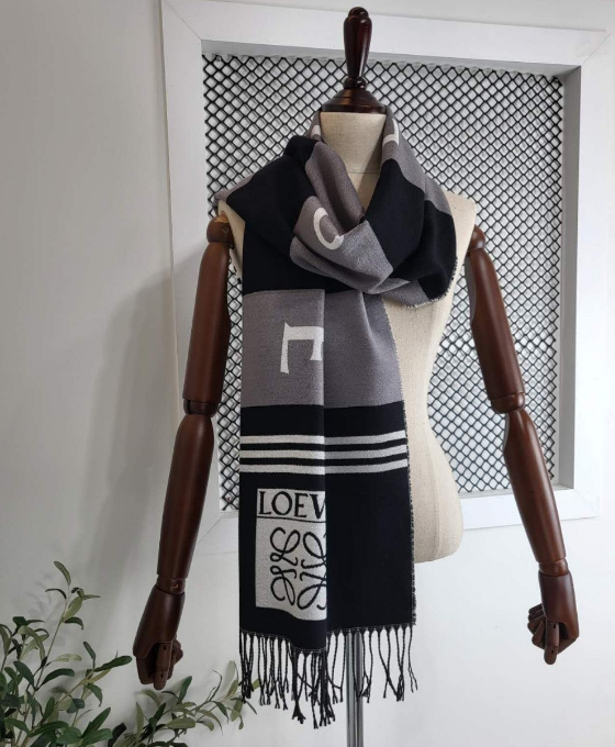 (국내배송) 로에베 아나그램 울 머플러