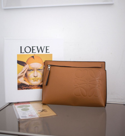 (국내배송) 로에베 브라운 클러치백