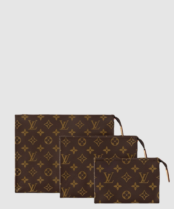 루이비통 트리오 토일렛 파우치 M47195