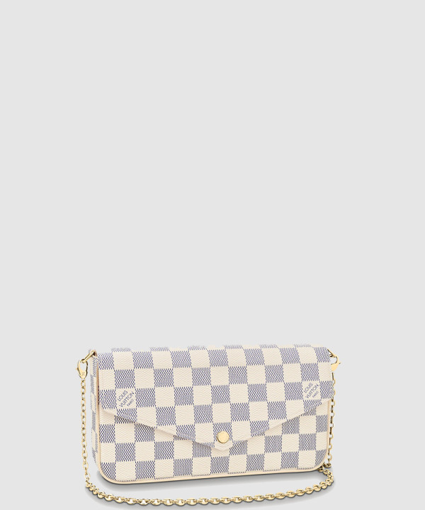 루이비통 포쉐트 펠리시 다미에 아주르 N63106