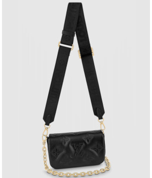 루이비통 버블그램 월릿 온 스트랩 M81398