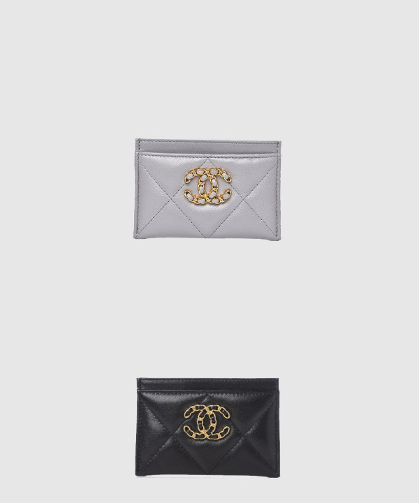 샤넬 19 카드지갑 AP1167