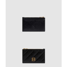 발렌시아가 크러쉬 롱 코인 앤 카드지갑 766465