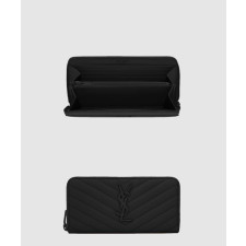 생로랑 마틀라세 모노그램 지퍼 장지갑 358094