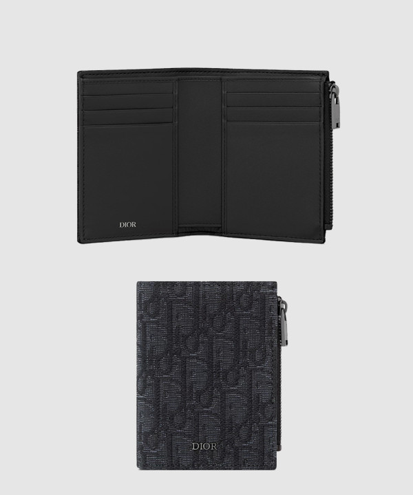 디올 버티컬 컴팩트 카드 지갑 2ESBC