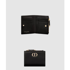 디올 30 몽테인 달리아 지퍼 반지갑 S2197