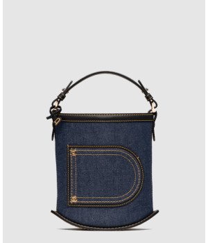 델보 핀 캔버스 토트백