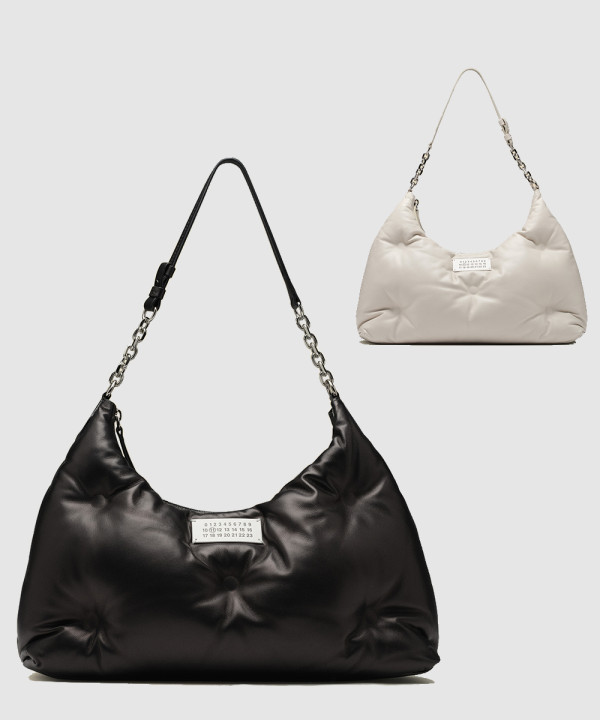 마르지엘라 글램슬램 미디움 호보 숄더백