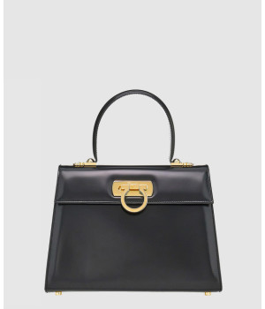 페라가모 아이코닉 탑 핸들백 라지 212181