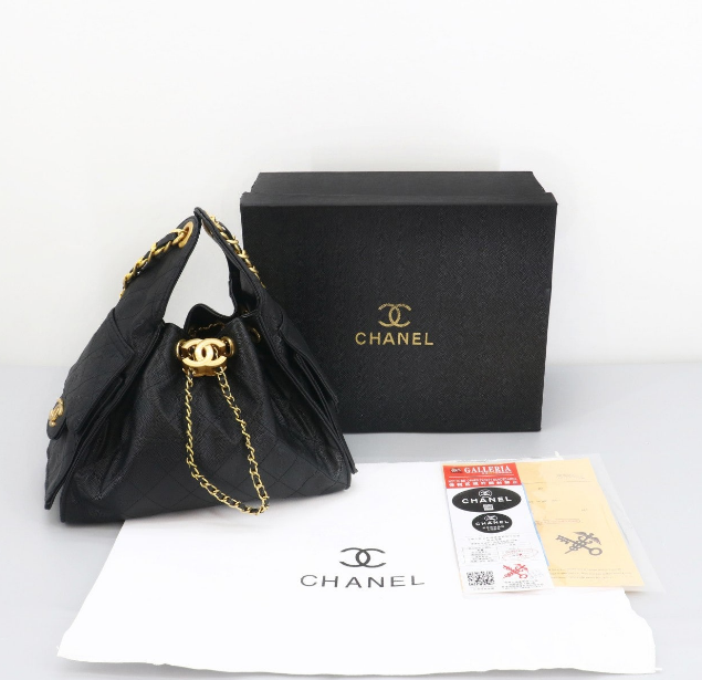 (국내배송) 샤넬 25백 스몰 숄더백 블랙 금장