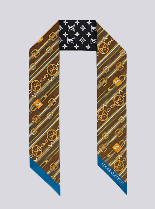 (국내배송) 루이비통 모노그램 컨피덴셜 방도 스카프