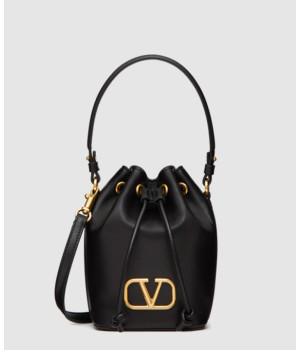 발렌티노 V로고 미니 버킷백