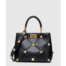 발렌티노 로만스터드 버킷백 미듐