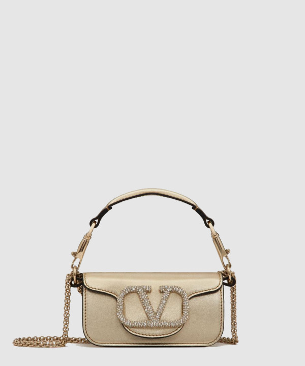 발렌티노 크리스탈 스몰 로코 숄더백
