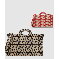 발렌티노 르 트루아지엠 뚜알 아이코노그라피 쇼퍼백