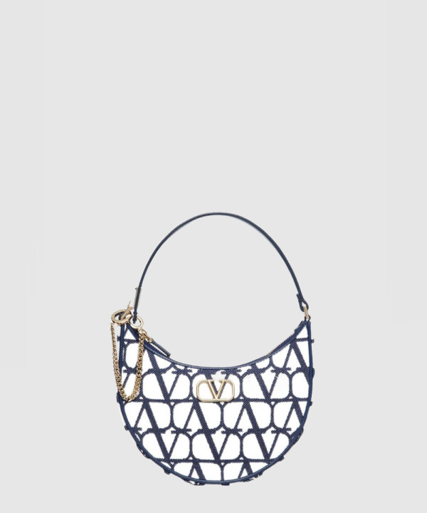 발렌티노 브이로고 시그니처 미니 호보백