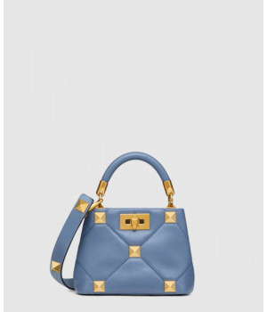 발렌티노 로만스터드 미니 탑핸들백