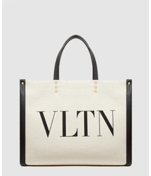 발렌티노 VLTN 캔버스 쇼퍼백