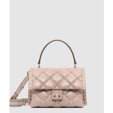 발렌티노 캔디스터드 미디움 탑 핸들 백