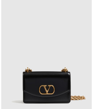 발렌티노 가라바니 베인 유광 카프스킨 스몰 숄더백