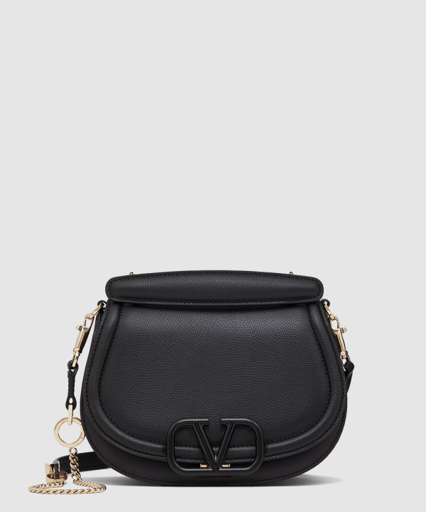 발렌티노 브이슬링 그레인드 카프스킨 숄더백