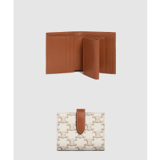 셀린느 트리오페 스몰 스트랩 지갑 10H262