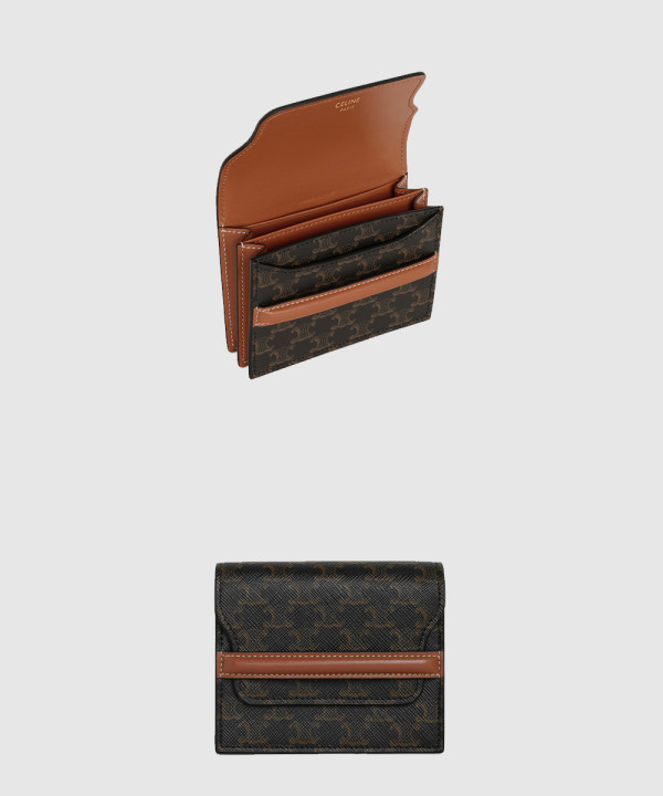 셀린느 트리오페 비즈니스 카드지갑 10E242