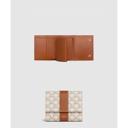 셀린느 트리옹프 스몰 반지갑 10D572