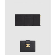 셀린느 니노 파인 스트랩 지갑 - 서플 그레인 카프스킨 10M963