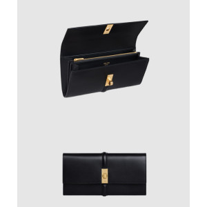 셀린느 새틴 카프스킨 샤이니 16 장지갑 10M033