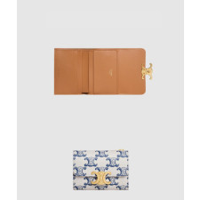 셀린느 트리옹프 동전 컴팩트 지갑 10I652