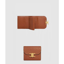 셀린느 스몰 트리옹프 플랩 지갑 10D783