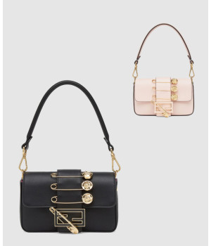 펜디 X 베르사체 펜다체 미니 바게트 브로치 백 8BS066