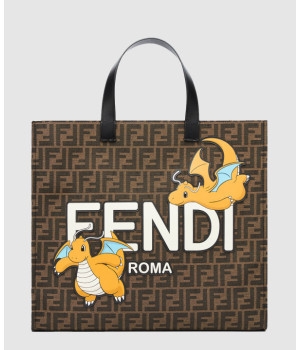 펜디 FF 쇼퍼 패브릭백 8BH357