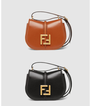 펜디 커몬 스몰 가죽 숄더백 8BS082