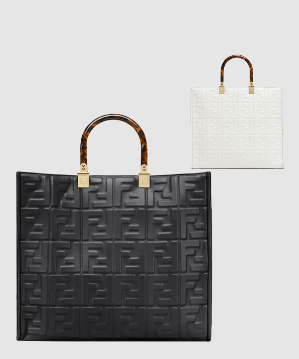 펜디 펜다체 선샤인 미디엄 쇼퍼백 8BH386